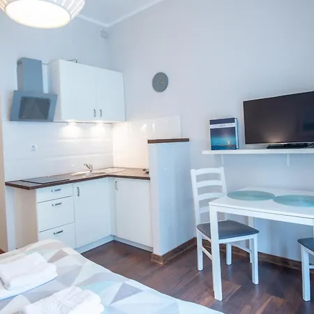 Z Parkingiem I Tarasem Przy Promenadzie, Mit Privatem Parkplatz Und Terrasse An Der Promenade *