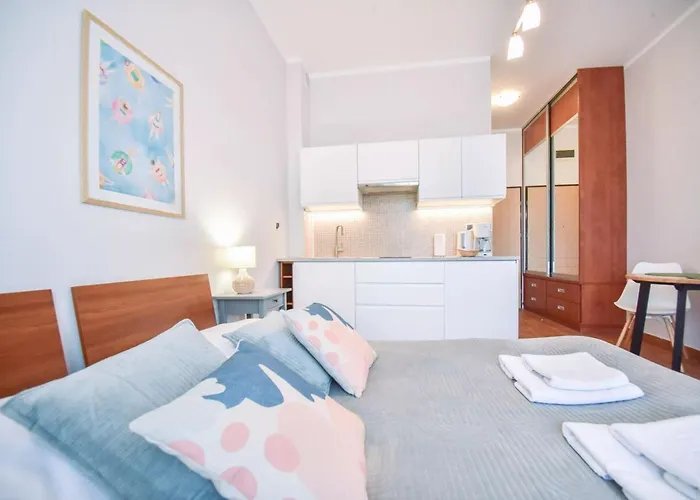 Z Parkingiem I Tarasem Przy Promenadzie, Mit Privatem Parkplatz Und Terrasse An Der Promenade