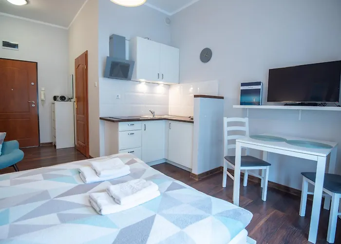 Z Parkingiem I Tarasem Przy Promenadzie, Mit Privatem Parkplatz Und Terrasse An Der Promenade *