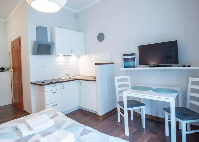 Z Parkingiem I Tarasem Przy Promenadzie, Mit Privatem Parkplatz Und Terrasse An Der Promenade *